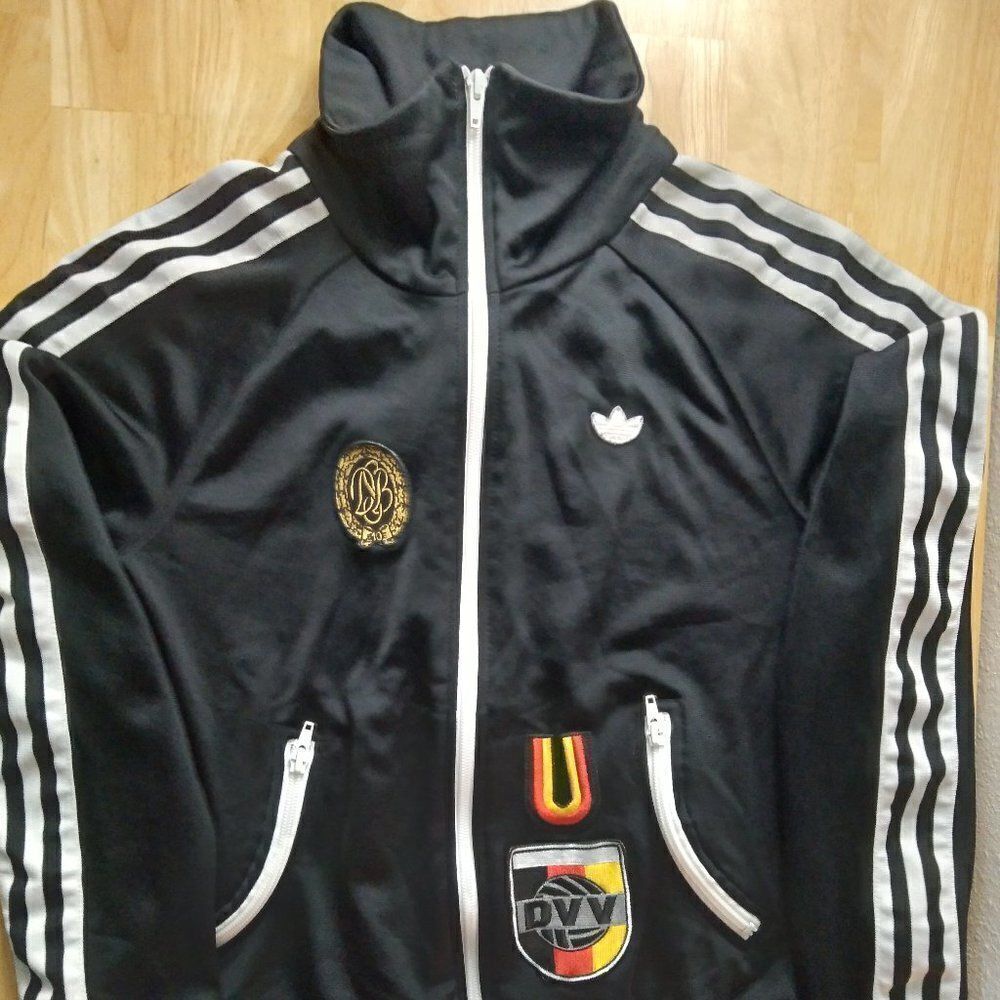 Adidas Germany Volleyball Zipper Track Jacket Top